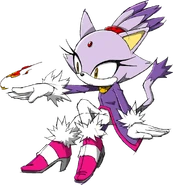 Sonic Channel - Blaze The Cat 2011