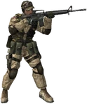 BF2 M16 Soldier