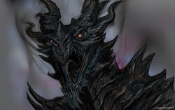 Alduin Concept Art (Skyrim)