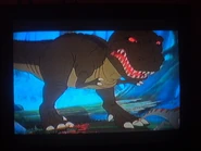 T-Rex brief cameo.