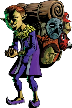 Happy Mask Salesman Artwork (Majora's Mask)