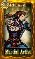 Male Martial Artist Card