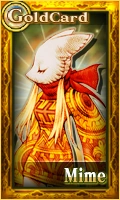 Female Final Fantasy Tactics Mime Card