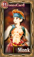 Final Fantasy Tactics Monk Card