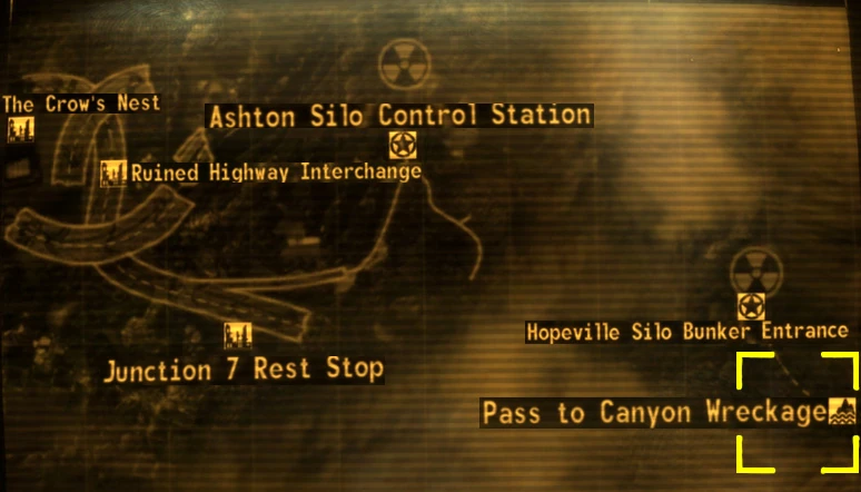 Pass Canyon Wreckage loc