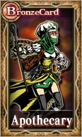 Female Apothecary Card
