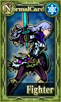 Female Fighter (Ice) Card