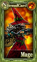 Female Mage (Fire) Card