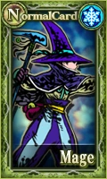 Male Mage (Ice) Card