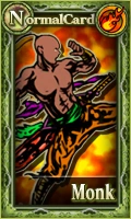 Male Monk (Fire) Card