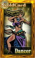 Female Dancer Card