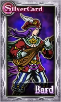 Female Bard Card
