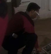 La Forge hologram, 2367