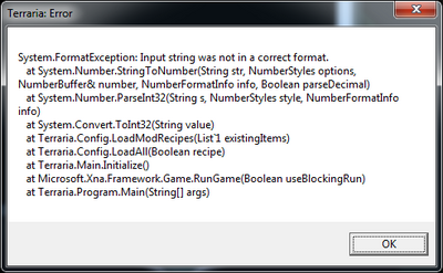 Parsing Error