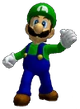 SSBM Sprite Luigi-Trophäe