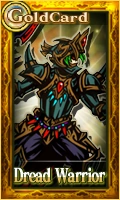 Male Dread Warrior Card