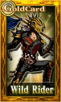 Male Wild Rider Card