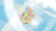 EP643 floatzel de kenny usando viento cortante