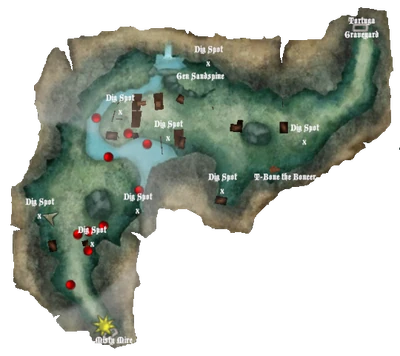 Rats nest digmap