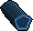 Blue pentagon key