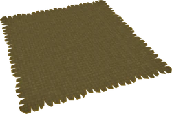 Brown rug built