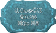 Cosmic Rune Altar Sign