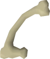 Curved bone detail