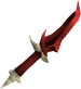 A detailed dragon dagger.