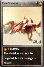 Elite shrieker