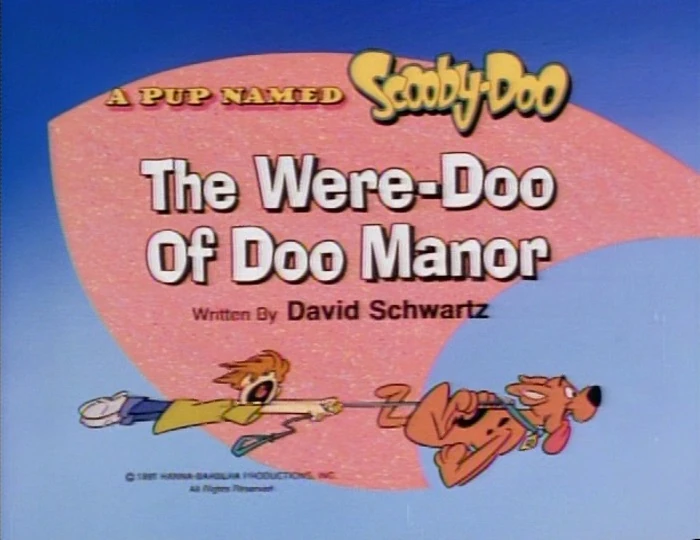 The Were-Doo of Doo Manor title card
