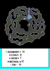 Jatizso mine ore spots map