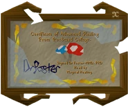 Nuff's certificate - read