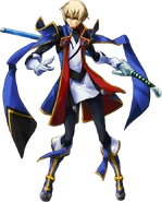 Jin Kisaragi (Continuum Shift, Character Select Artwork)