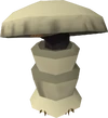 Penguin in toadstool