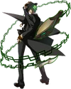 Hazama (Story Mode Artwork, Pre Battle)