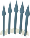 Runite bolts detail