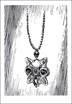 Sun-and-stars amulet