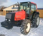 Valtra Valmet 6350 HiTech MFWD (red) - 2000