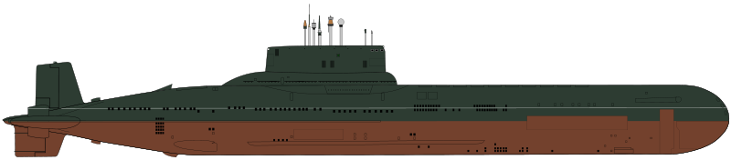 typhoon submarine design