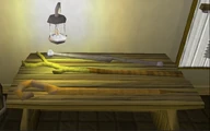 Zaff's Staves Display Table