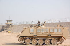 800px-USAF M113 APC at Camp Bucca, Iraq