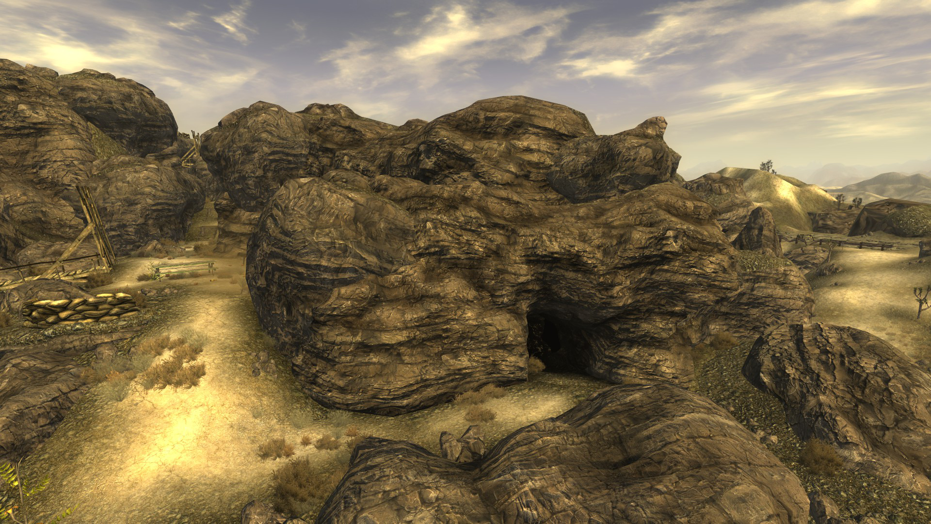 Camp Guardian cave The Fallout wiki Fallout New Vegas and more