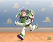 Buzz Lightyear running