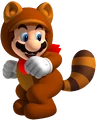 Tanooki Mario with handkerchief