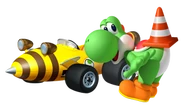 YoshiKart7Cone