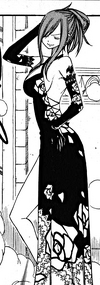 Erza in beautiful dress