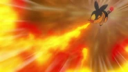 Ash Tepig Flamethrower