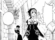 Juvia and Lucy looking for Natsu