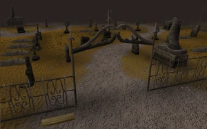 Graveyard entrance old