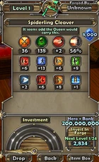 Wep Cleaver Stats